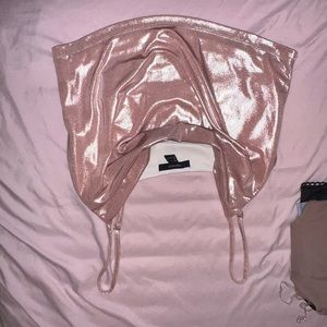 Pink Shiny Top